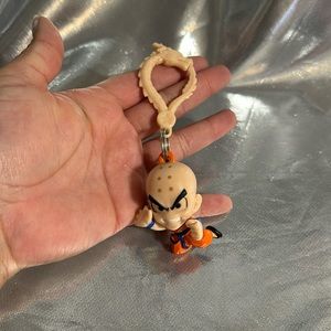 Dragon ball z backpack hanger keychain krillin